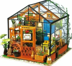 Robotime Houten bouwpakket Cathy's flower house