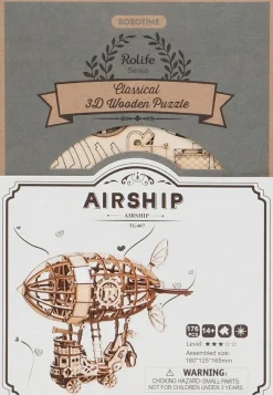 Robotime Houten Bouwpakket Airship