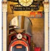 Robotime Houten Bouwpakket Book Nook Time Travel