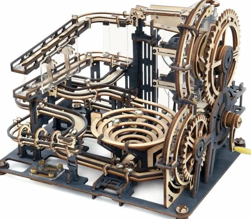 Robotime Houten puzzel Marble night city