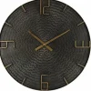 Thomas Kent Wandklok Winton L zwart - Ø80CM