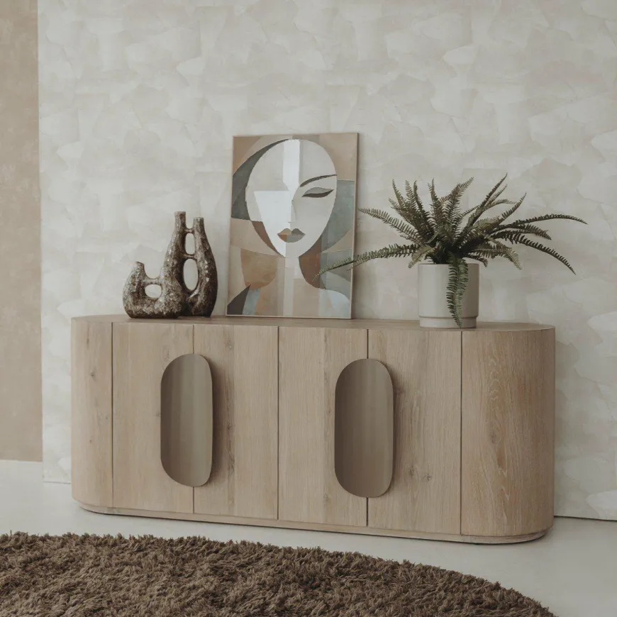 Tower Living Allure Dressoir white wash 180 cm