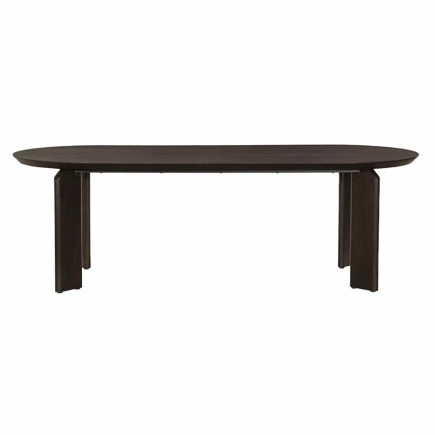 Tower Living Allure Eetkamertafel donkerbruin 240 cm