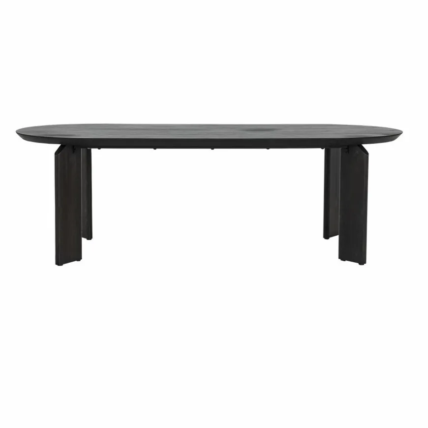 Tower Living Allure Eetkamertafel donkerbruin 220 cm