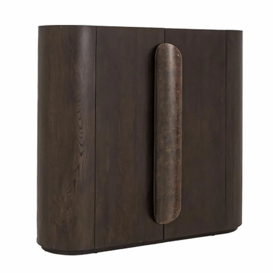 Tower Living Allure Opbergkast donkerbruin 150 cm