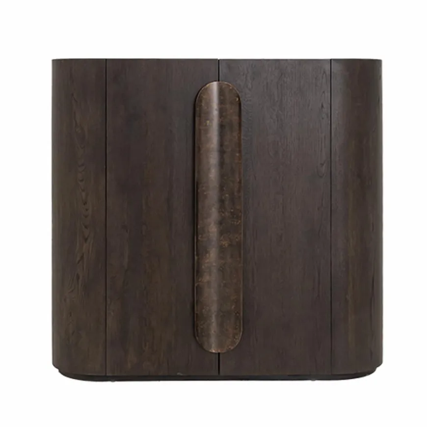 Tower Living Allure Opbergkast donkerbruin 150 cm