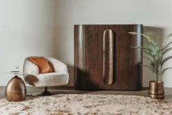 Tower Living Allure Opbergkast donkerbruin 150 cm
