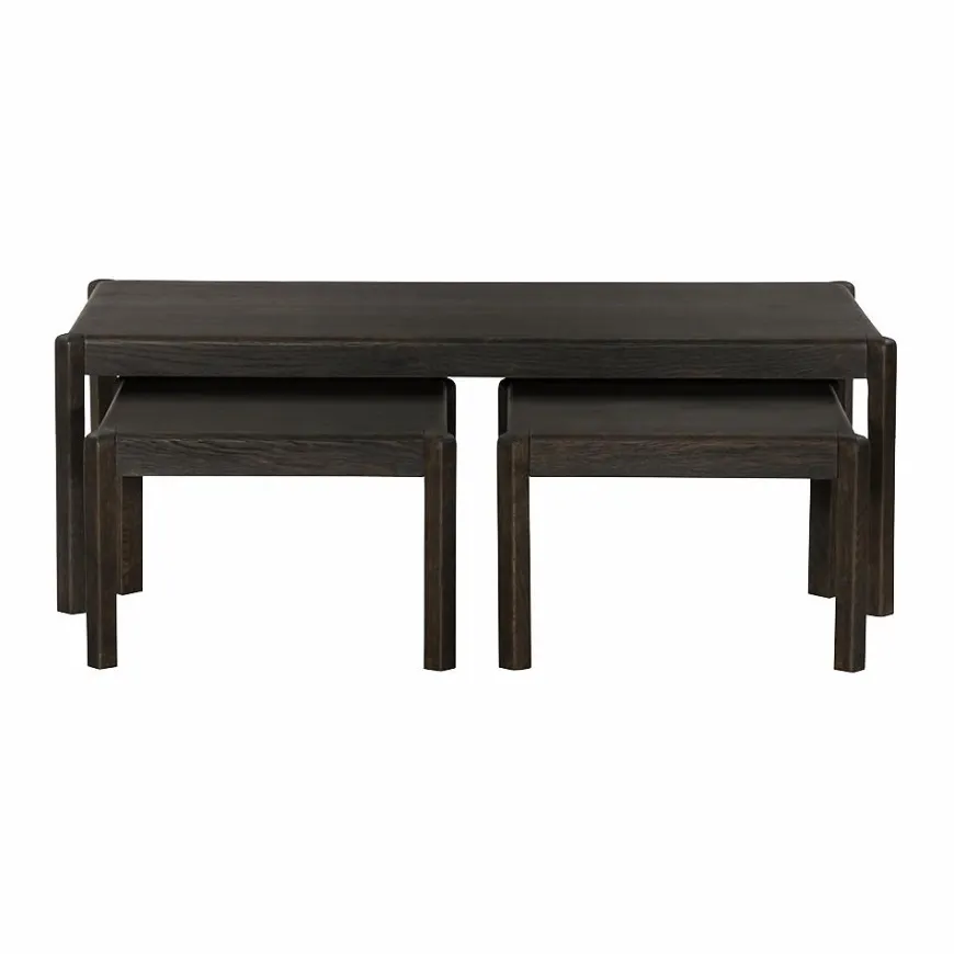 Tower Living Amalfi Salontafel- en Bijzettafelset basalt vanaf 50 cm