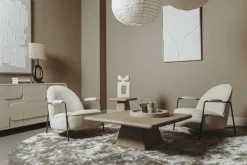 Tower Living Amelia Fauteuil - fabric Haga 30 beige