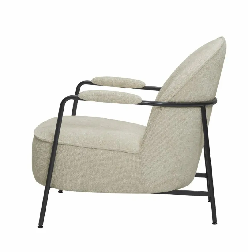 Tower Living Amelia Fauteuil - fabric Haga 23 pearl