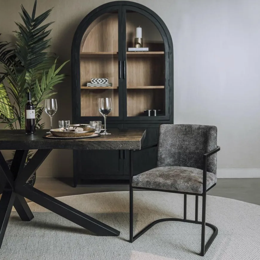 Tower Living Archi Armstoel - fabric Eden 20 graphite