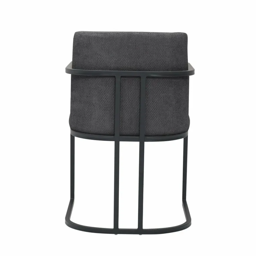 Tower Living Archi Armstoel - fabric Eden 20 graphite