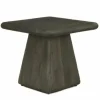 Tower Living Asti Bijzettafel vierkant olijfbruin 60 cm