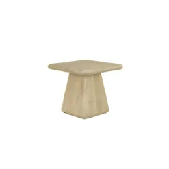 Tower Living Asti Bijzettafel vierkant naturel 60 cm