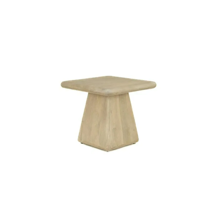 Tower Living Asti Bijzettafel vierkant naturel 60 cm