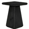 Tower Living Asti Bijzettafel vierkant zwart 40 cm