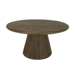Tower Living Asti Eetkamertafel rond bruin 150 cm