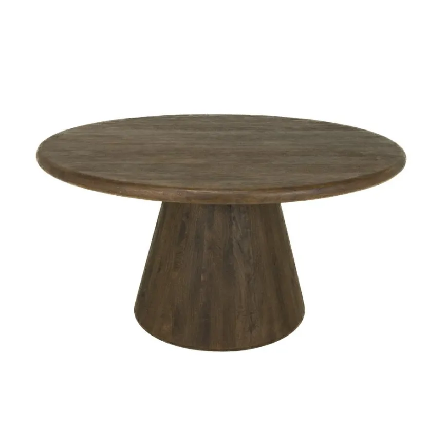 Tower Living Asti Eetkamertafel rond bruin 150 cm