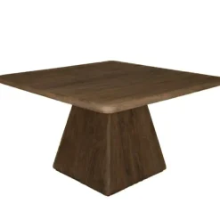 Tower Living Asti Eetkamertafel vierkant bruin 130 cm