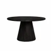 Tower Living Asti Eetkamertafel rond zwart 150 cm