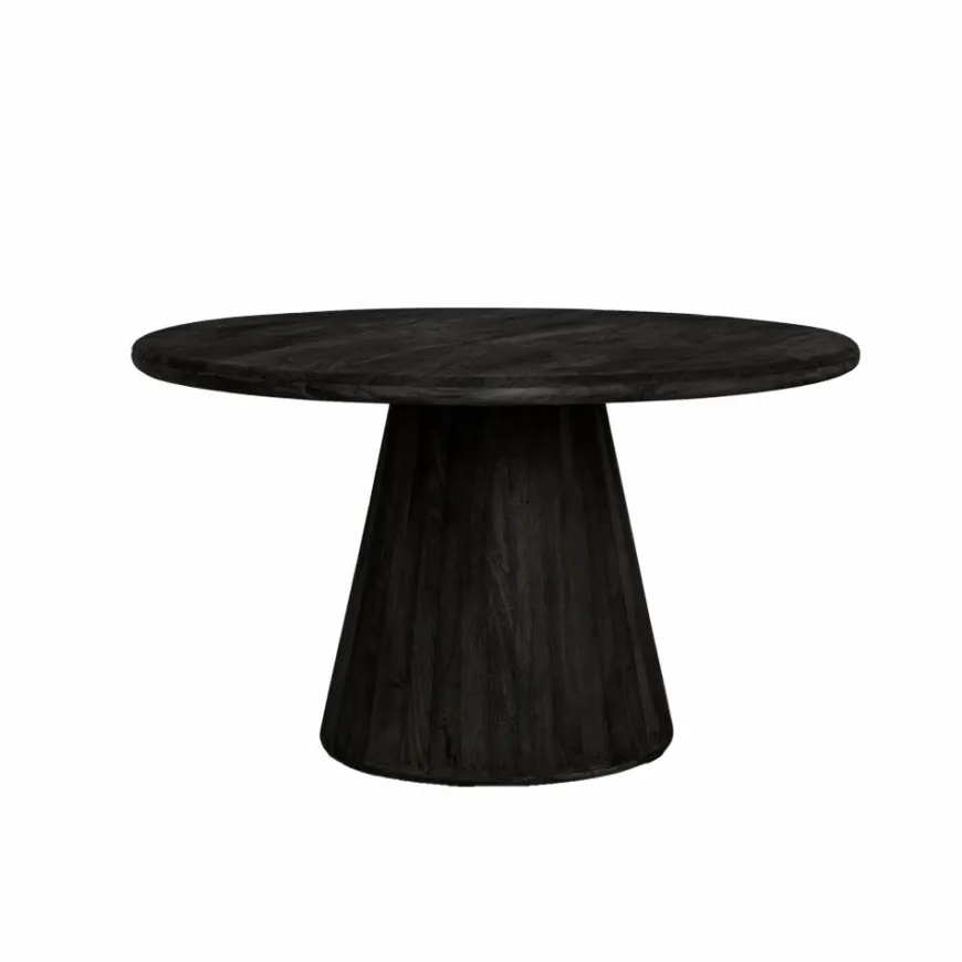 Tower Living Asti Eetkamertafel rond zwart 150 cm