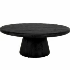 Tower Living Asti Salontafel rond zwart 90 cm