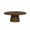 Tower Living Asti Salontafel rond bruin 90 cm