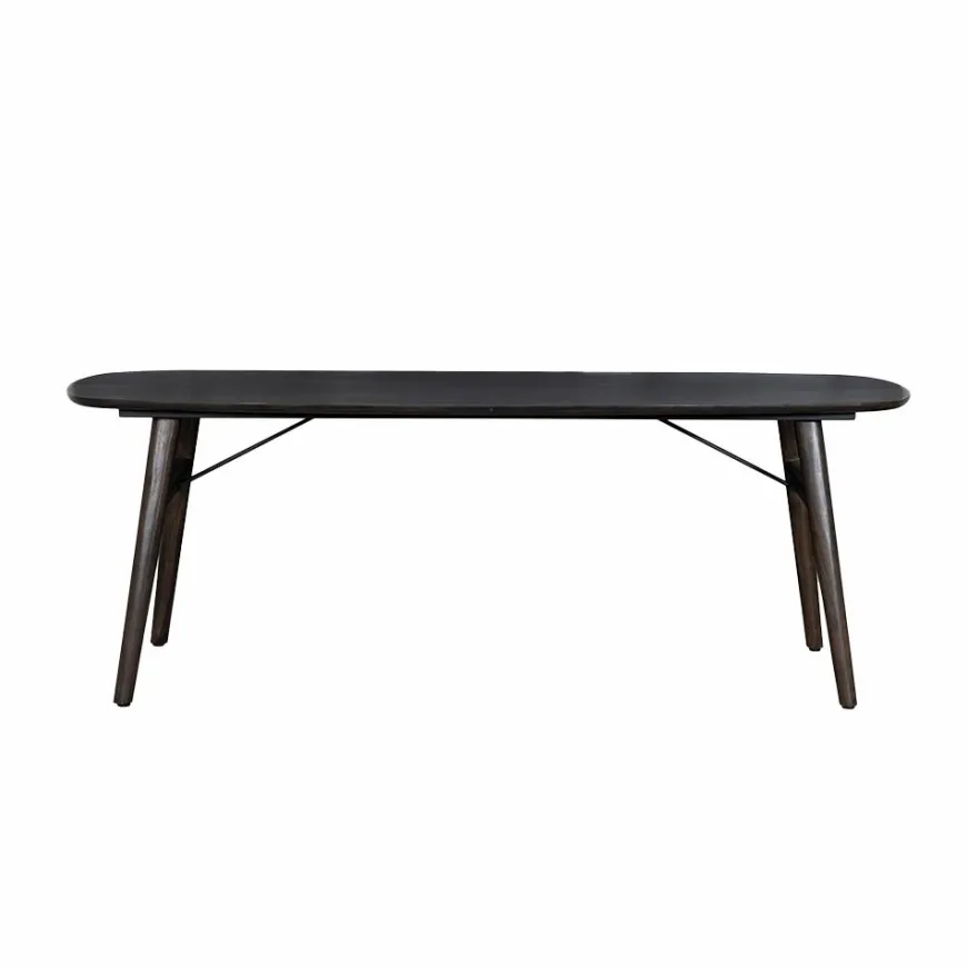 Tower Living Aura Eetkamertafel espresso 200 cm - Deens Ovaal