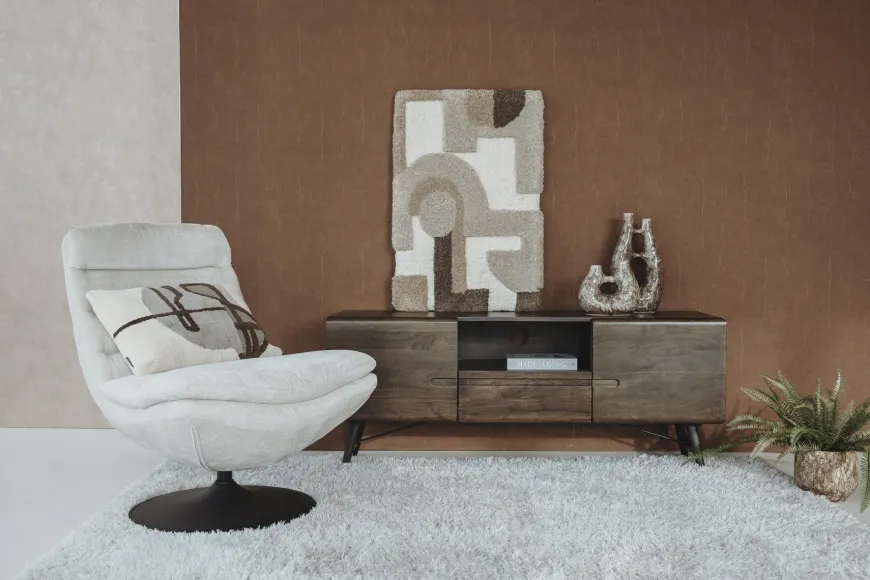 Tower Living Aura TV-meubel espresso 150 cm