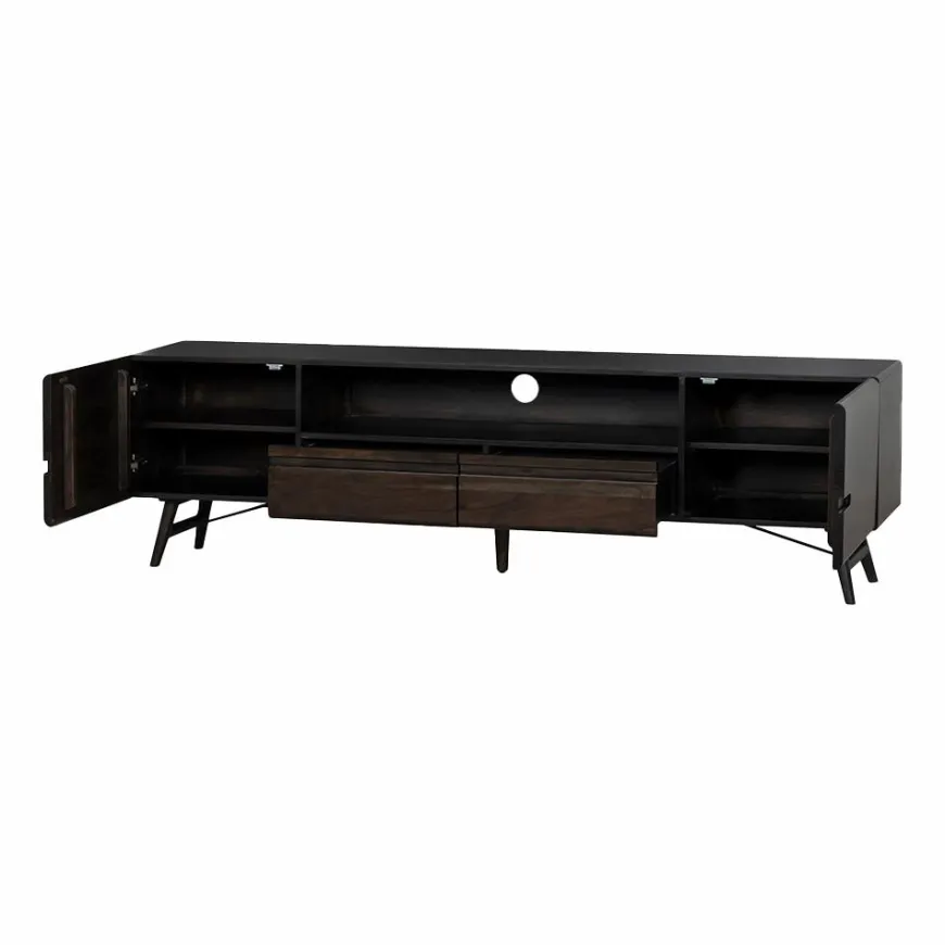 Tower Living Aura TV-meubel espresso 210 cm