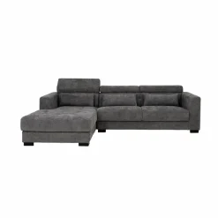 Tower Living Bank Brighton - 3 zits + Chaise Longue Links - Licht grijs 19