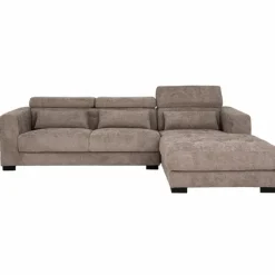 Tower Living Bank Brighton - 3 zits + Chaise Longue Rechts - Taupe 17