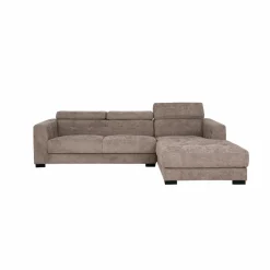 Tower Living Bank Brighton - 3 zits + Chaise Longue Rechts - Taupe 17