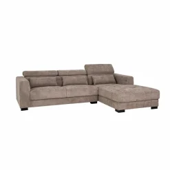 Tower Living Bank Brighton - 3 zits + Chaise Longue Rechts - Taupe 17