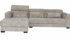 Tower Living Bank Brighton - 3 zits + Chaise Longue Links - Taupe 17