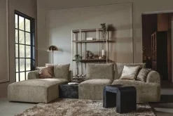 Tower Living Bank Canterbury 2 5-AR + Chaise L - Mona 120 Taupe