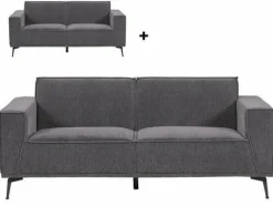 Tower Living Bank Leeds - 2,5 zits + 3 zits - City 464 Zwart Blauw