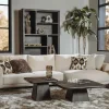 Tower Living Bank Prescot 2 5-AR + Chaise L - Sahara 120 beige
