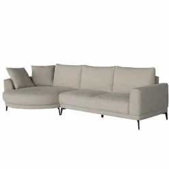 Tower Living Bank Prescot 2 5-AR + Chaise L - Sahara 120 beige