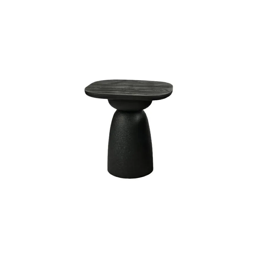Tower Living Barza Bijzettafel zwart 45 cm