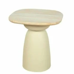 Tower Living Barza Bijzettafel gebroken wit 45 cm