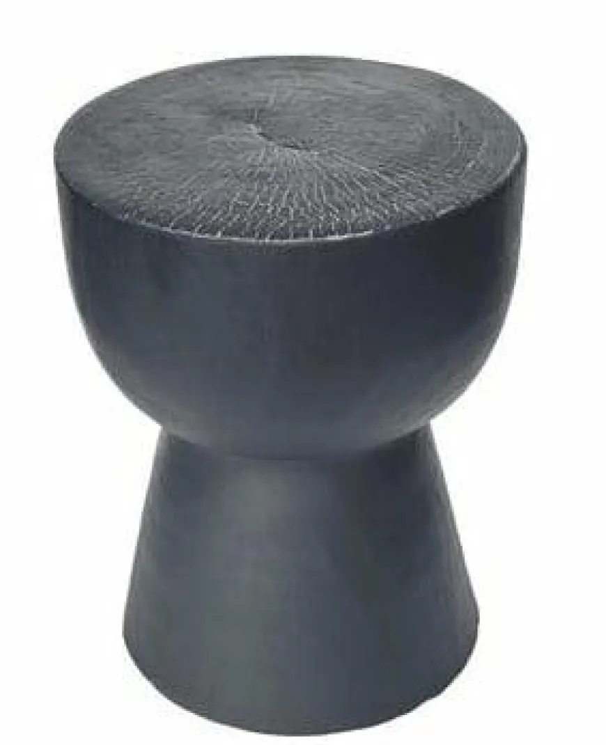 Tower Living Bijzettafel Vinci (tre) zwart 30x45 cm