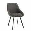 Tower Living Borgo Stoel - Bjorn 19 anthracite (draaibaar)
