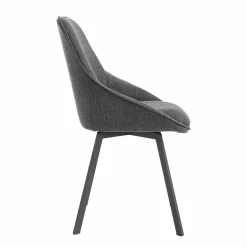 Tower Living Borgo Stoel - Bjorn 19 anthracite (draaibaar)