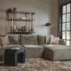 Tower Living Canterbury 2 5-AL + Chaise R - Mona 120 Taupe
