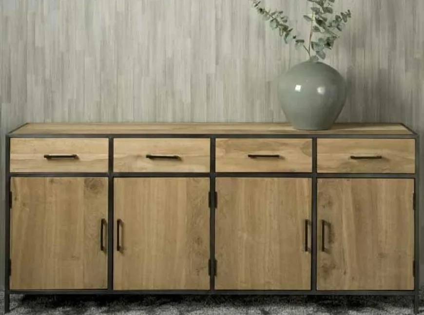 Tower Living Dressoir Luna 200 cm / 4 deurs -4 lade