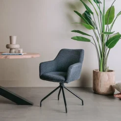 Tower Living Eetkamerstoel Ortana draaibaar - diverse kleuren