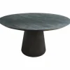 Tower Living Eettafel Premana rond - 150x150 – zwart