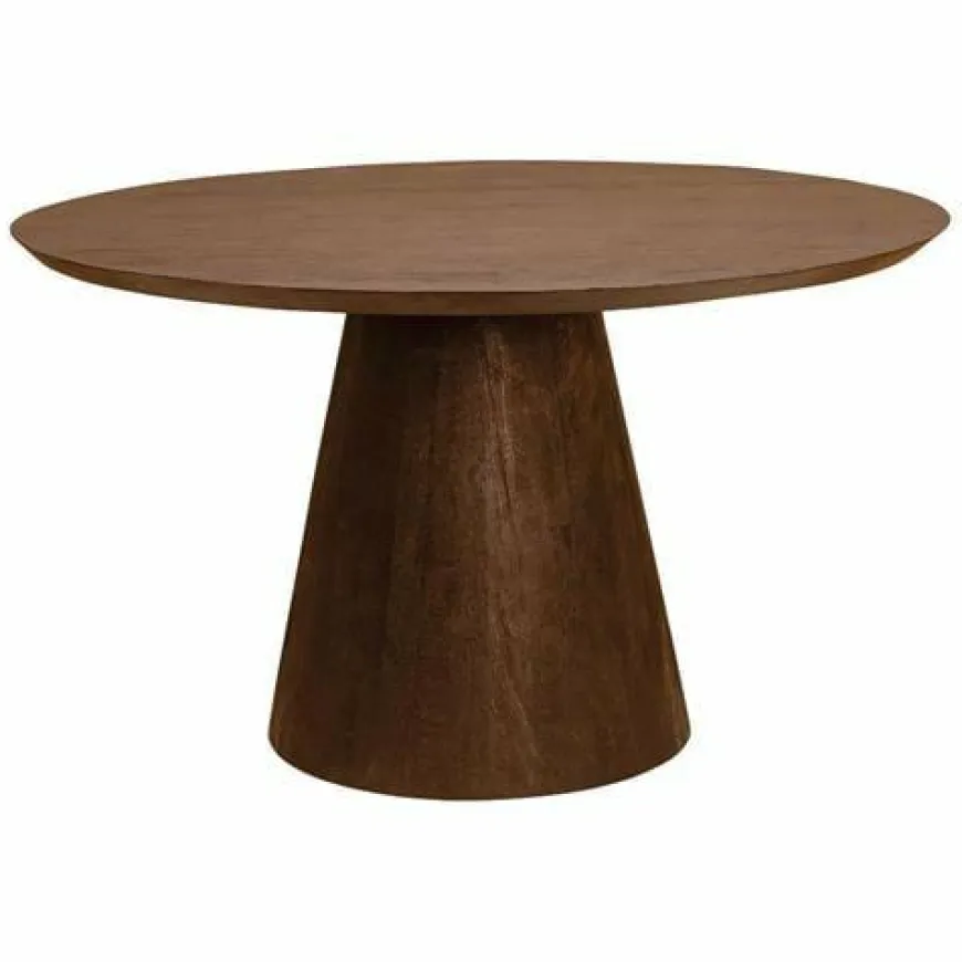 Tower Living Eettafel Premana rond - 130 x 130 – zwart