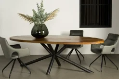 Tower Living Eettafel Selva mango ovaal - 200, 220 of 240 cm